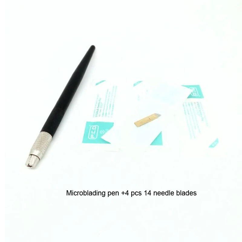 Ручная ручка для перманентного макияжа карандаш микроблейдинга бровей