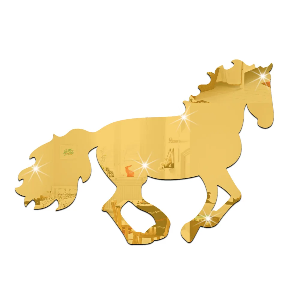 Зеркальные настенные наклейки Funlife для детской комнаты креативное домашнее