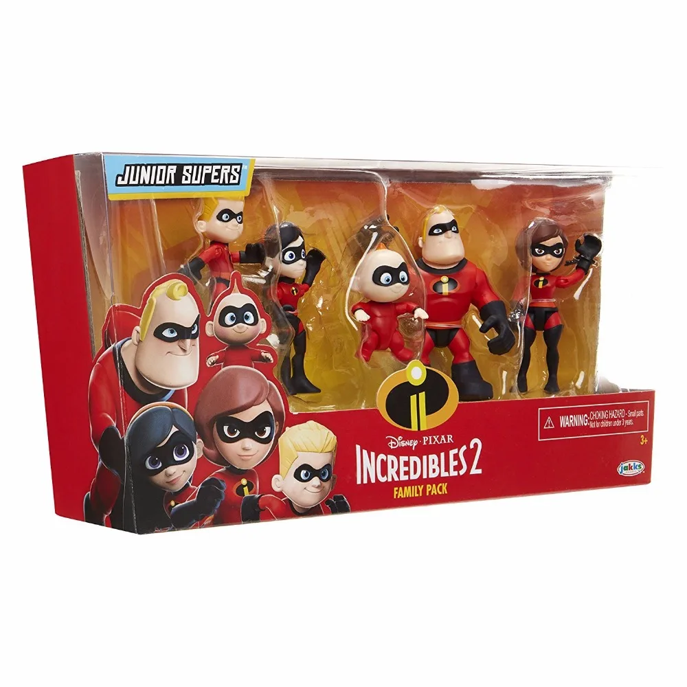 FUNKO 5 шт./лот Суперсемейка 2 Супермен тире Парр Джек эластика ПВХ фигуркы игрушки
