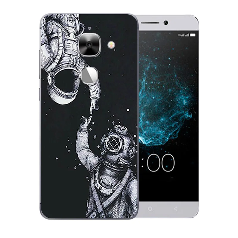 5 7-дюймовый силиконовый чехол для Letv LeEco Le Max 2 Space Moon с кристаллами Max2 телефона |