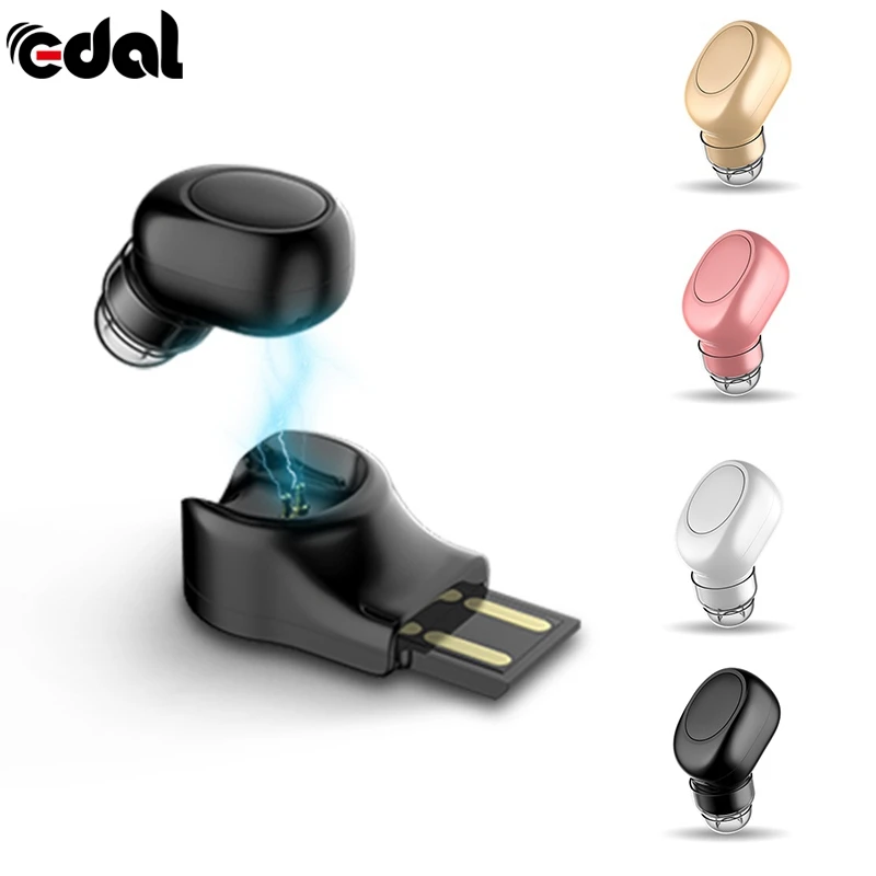 EDAL Bluetooth наушники в ухо мини беспроводные гарнитуры Магнитный USB зарядное
