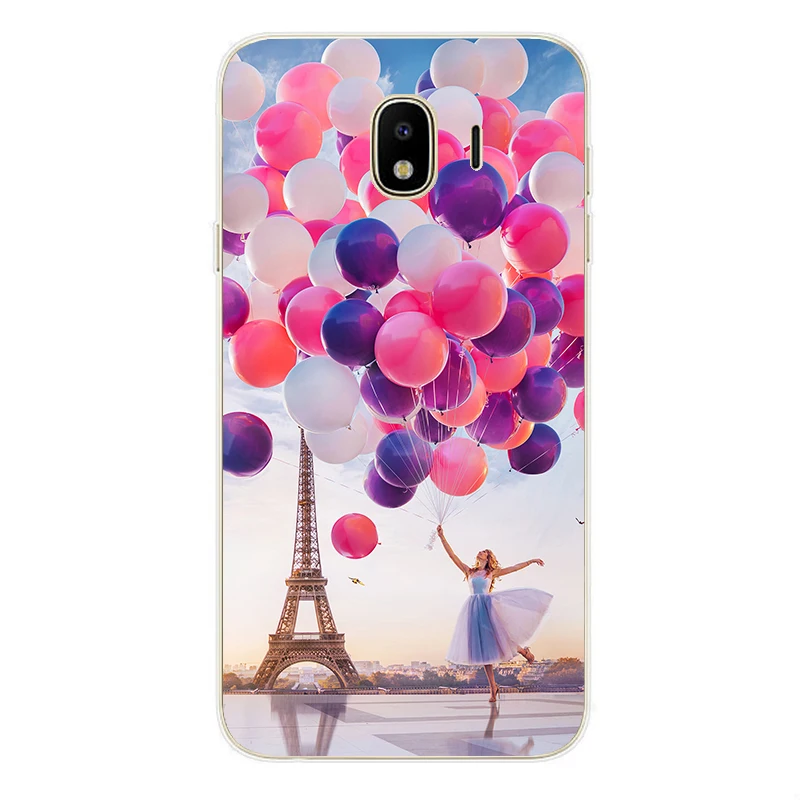 Для Samsung Galaxy J6 J4 J8 2018 Чехол Мягкий силиконовый чехол для телефона Чехлы J 4 6 Plus 8 j 400