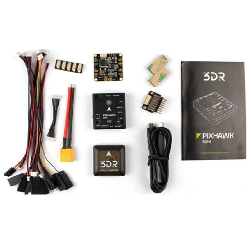 

HolyBro 3DR Pixhawk Mini Autopilot & Micro M8N GPS Built-in Compasses & PDB Board for RC Models Multicopter Drone Flight Control