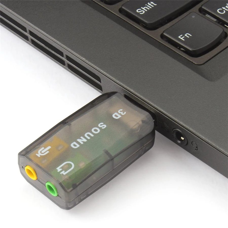 Внешняя звуковая карта 3 5 мм USB адаптер аудио интерфейс 3D гарнитура Интерфейс