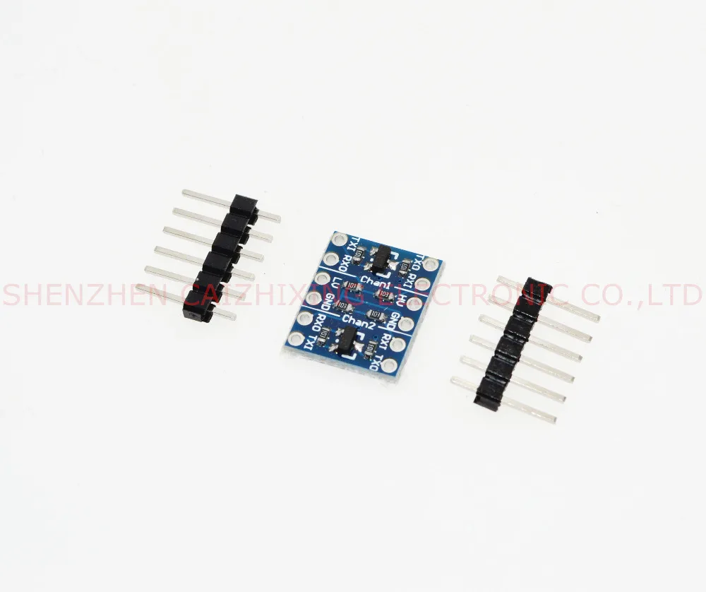 1 шт. 2-канальный преобразователь логического уровня IIC I2C двунаправленный модуль