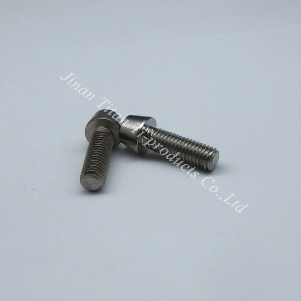 

Gr5 titanium hex socket cone head screw bolt m8x25