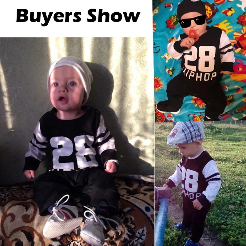 комбинезон Детский с длинным рукавом Мужская одежда для новорожденных 2016