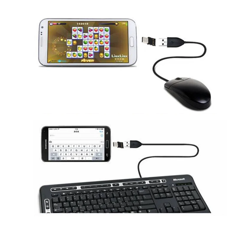 SR Micro USB к тип-c USB OTG адаптер конвертер синхронизации данных для Android Macbook samsung Xiaomi6