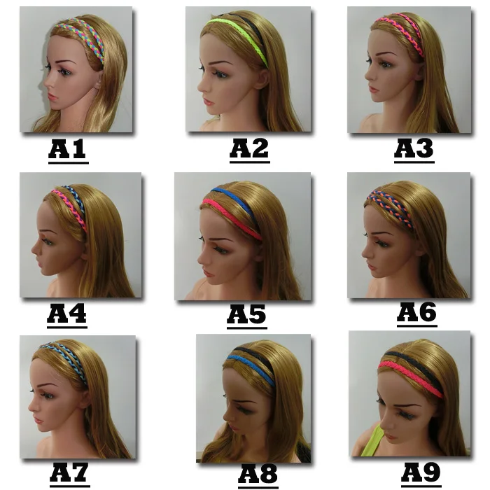

2019 USA Protective non slip headband braided sports headband