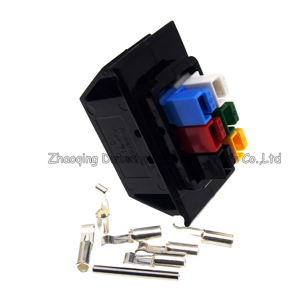 Новый 6Pin 30A 600V 6Pin/Pole/Wire женский PCB разъем питания модуль батареи вилки наборы для UPS