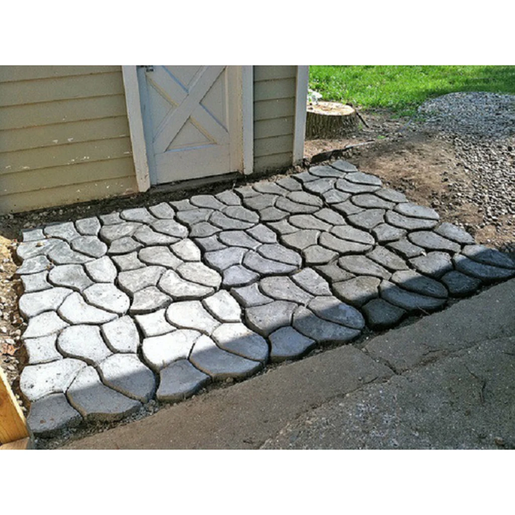 Изготовление тротуарной плитки в гараже