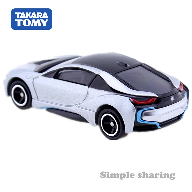 Takara Tomy Tomica No.17 BMW I8 модель автомобиля комплект 1:61 весы Электрический формовка