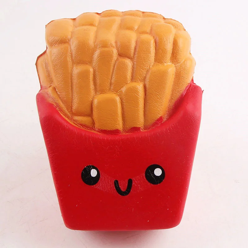 Squishies ароматизированные мягкие игрушки фри медленно восстанавливающие