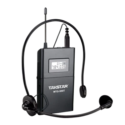 Беспроводная аудиосистема Takstar/WTG 500 UHF для туристического гида/преподавания