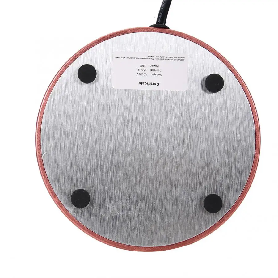 Мини-подогреватель чашек для домашнего кофе/чая подогреватель чашек нагреватель для напитков поднос Подушечка для молока чая кофейная кружка подогреватель чашек для горячих напитков