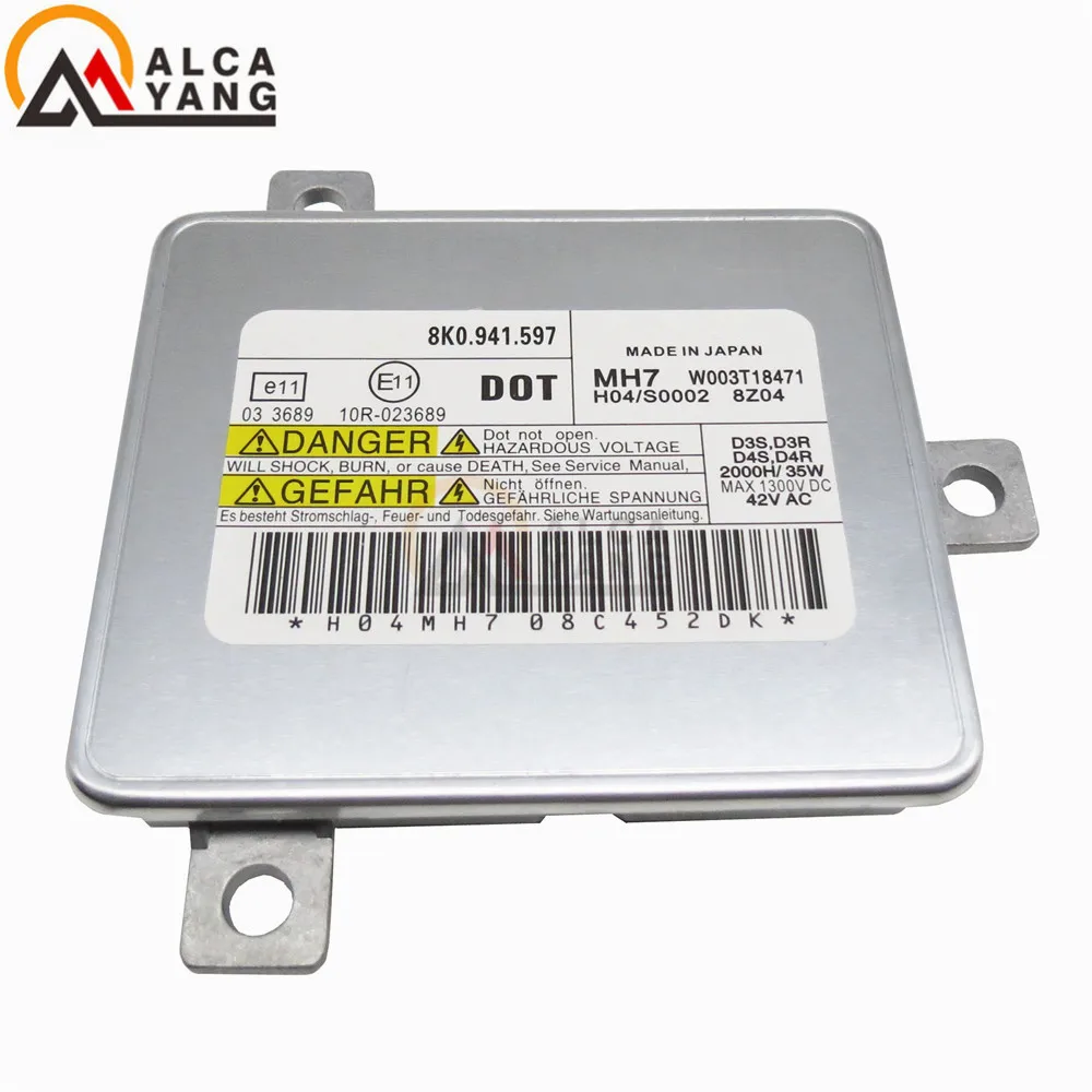 Новая фара лампа HID Балласт 8K0941597 8K0941597C 8K0941597E 2048703226 для Audi A3 2008-2013 A4 2007-2011 VW CC