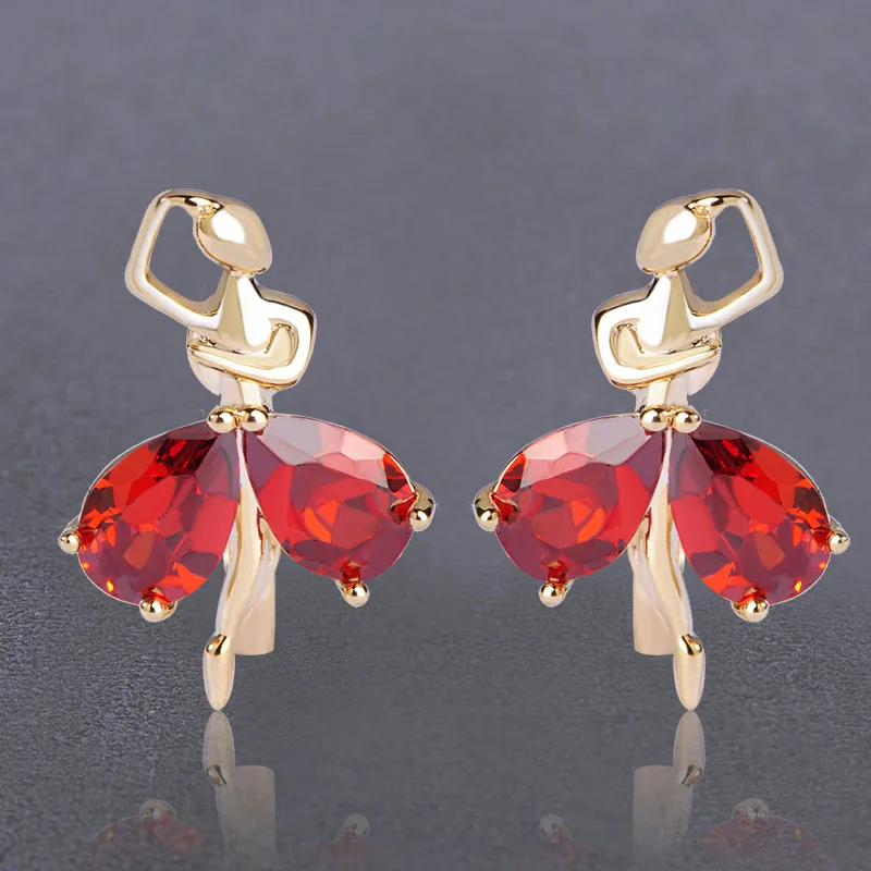 MECHOSEN красивые балетные серьги без пирсинга женские праздничные ювелирные