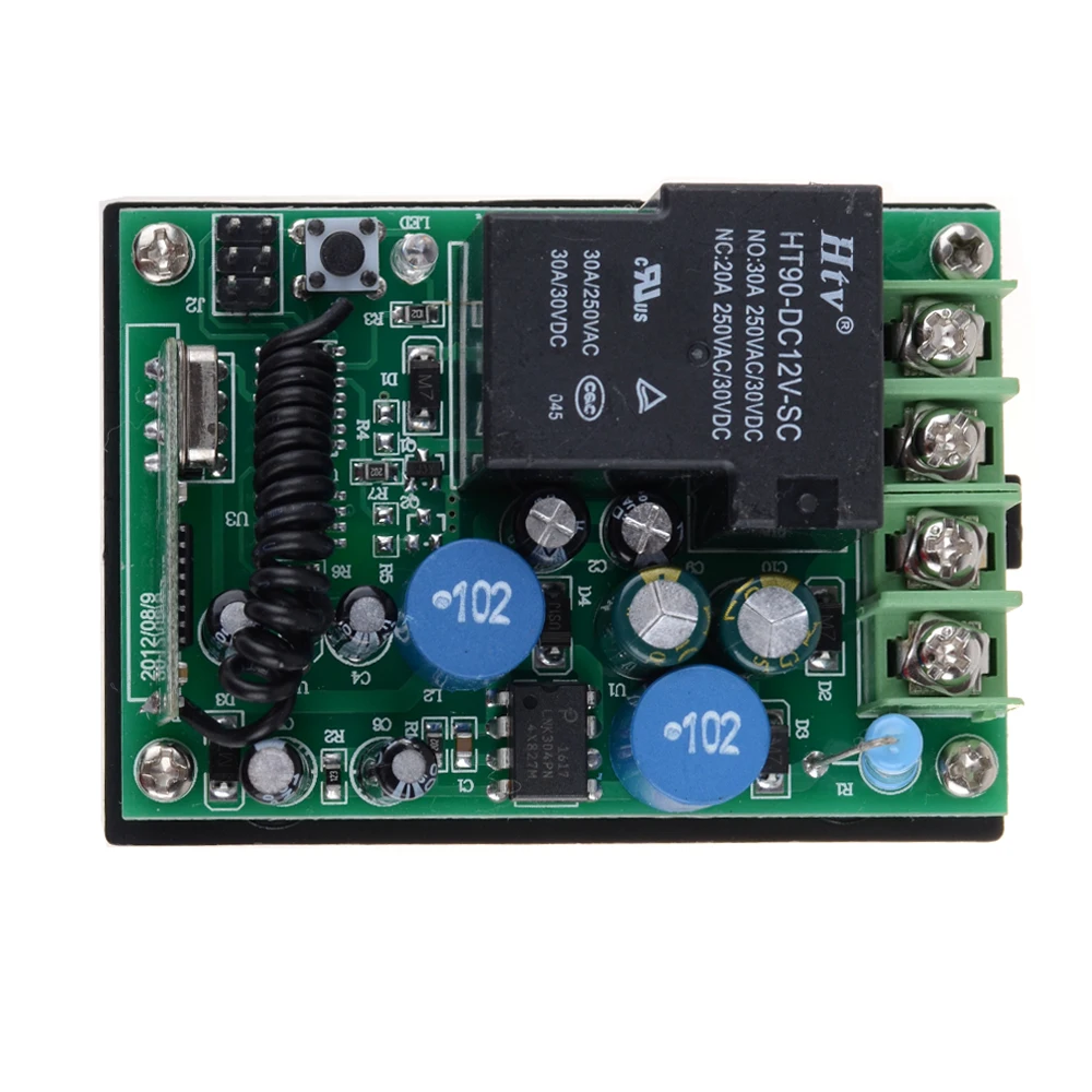 Беспроводной пульт дистанционного управления переменный ток 220 в 30 А RF