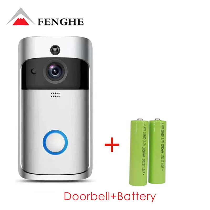 FENGHE WIFI Video Door PhoneIP Intercom Doorbell Camera For Apartments IR Alarm Wireless Security | Безопасность и защита