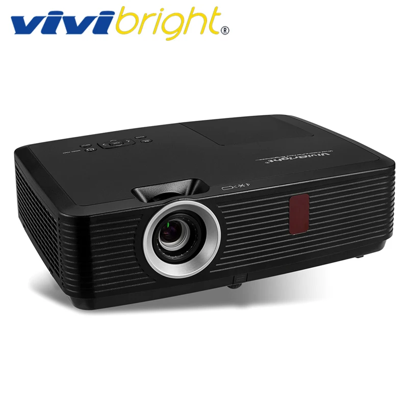 VIVIBRIGHT светодио дный 1024 люмен Si светодиодный проектор 768x3500 пикселей. Длинный для