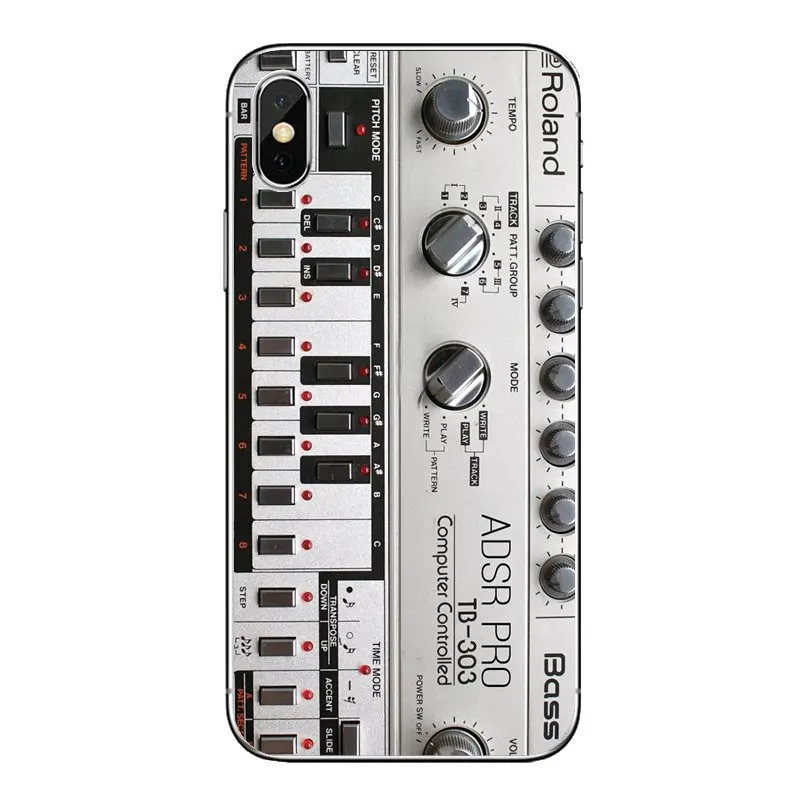 Прозрачные мягкие чехлы Roland TB303 DEAL-9292 плакат для iPod Touch iPhone 4 4S 5 5S 5C SE 6 S 7 8 X XR XS Plus MAX |