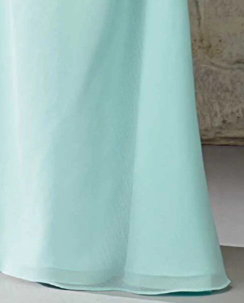 Довольно Scalloped Pleat светло-зеленый шифон свадебное платье невесты бесплатная