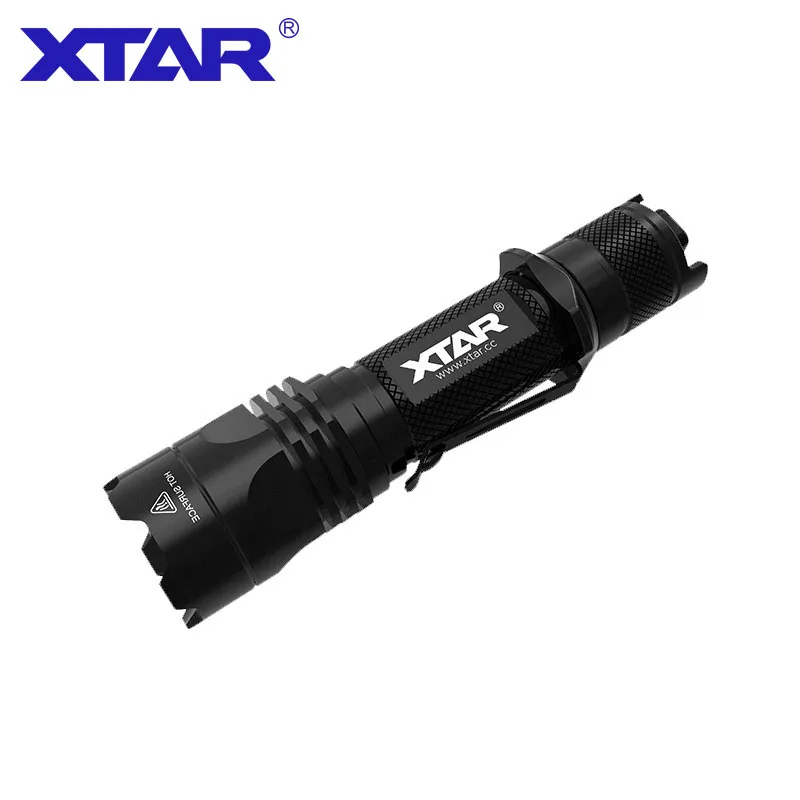 XTAR TZ28 фонарик двойной задний переключатель 1100LM CREE XP-L-HI/V2 светодиодный 4 режима тактический фонарь полный комплект