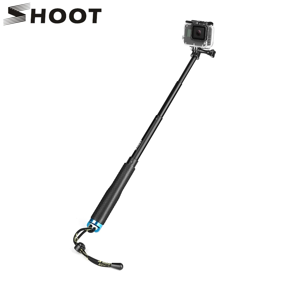 Селфи палка для GoPro 9 8 7 6 5 Black Dji Xiaomi Yi 4K Sjcam Sj8 M10 Eken Go Pro 7|monopod for gopro|camera stickmonopod xiaomi yi |