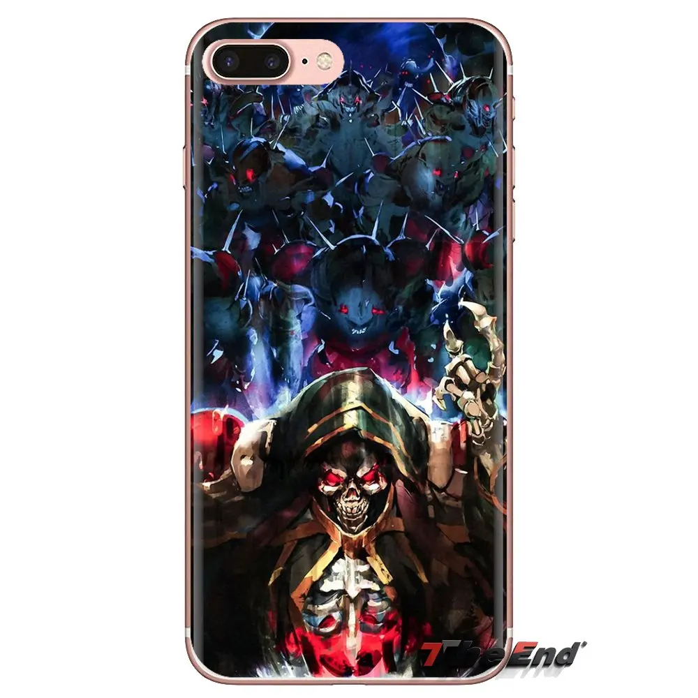 Для Huawei G7 G8 P7 P8 P9 P10 P20 P30 Lite Mini Pro P Smart Plus 2017 2018 2019 OVERLORD Аниме Манга прозрачные ТПУ