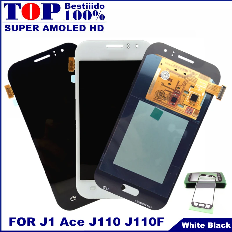 Запасной ЖК дисплей для samsung Galaxy J1 Ace J110 J110F J110H сенсорный дигитайзер экран в сборе с регулировкой