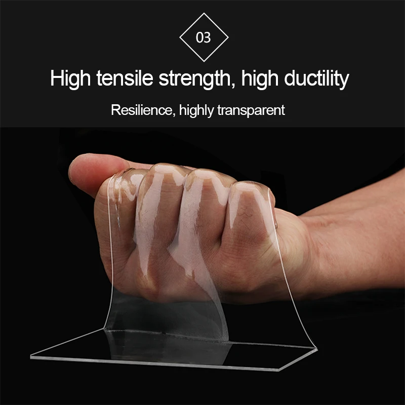 1 шт. универсальная липкая гелевая нано лента для автомобиля|Наклейки на