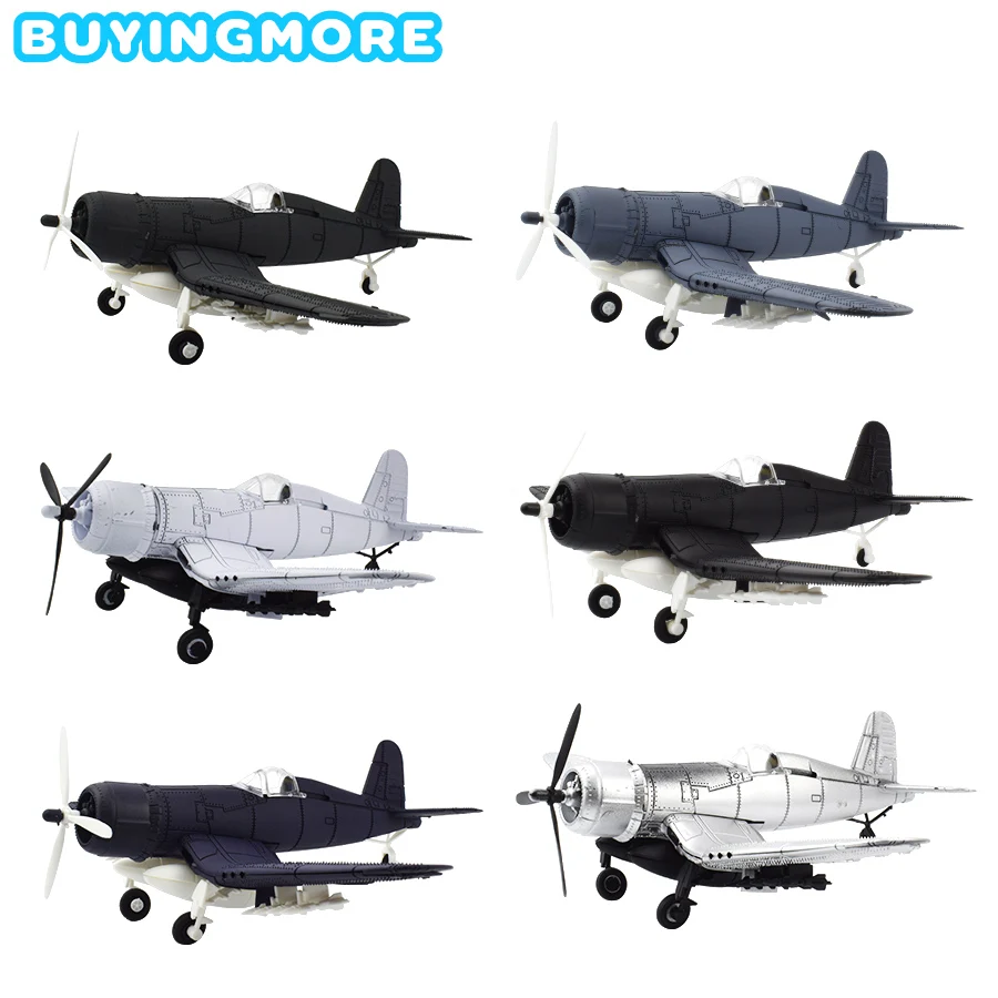 1 шт. Сборная модель самолета набор игрушек для мальчиков военный F4U Corsair Fighter 4D модель DIY строительные блоки игрушка для обучения подарки