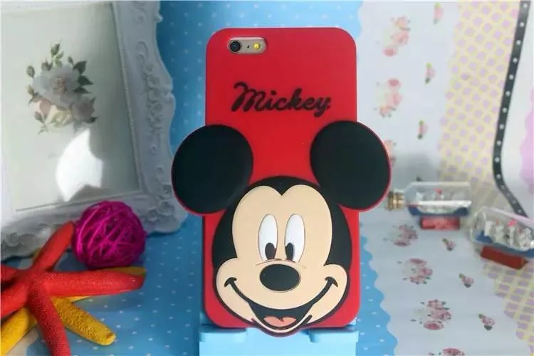 Novelty cartoon mickey case for samsung note 4 &ampminnie &ampmonster case&amp 3 covers |