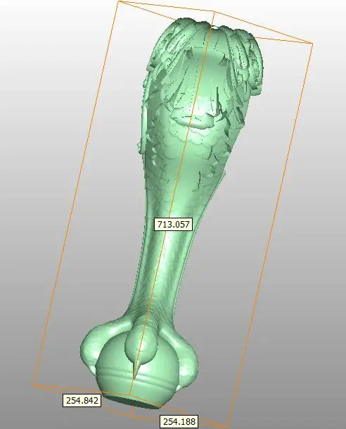 3d модель для ЧПУ в формате STL маршрутизатора стандартной длины artcam aspire части