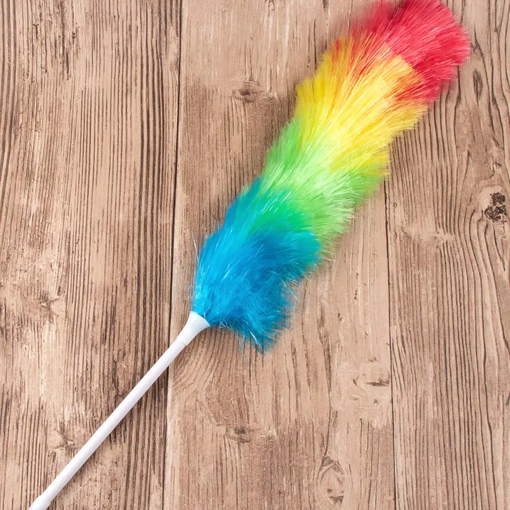 Multi-function Color Soft Magic Feather Duster Sale Anti-static Car Home Window Long-term Cleaning Tweezers Dust Removal Tool | Дом и сад