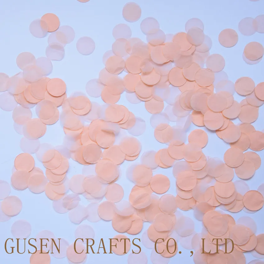 

1500 Tissue Paper Confetti /Peach/White/Cream Tissue /Wedding Confetti /Party/Decoration