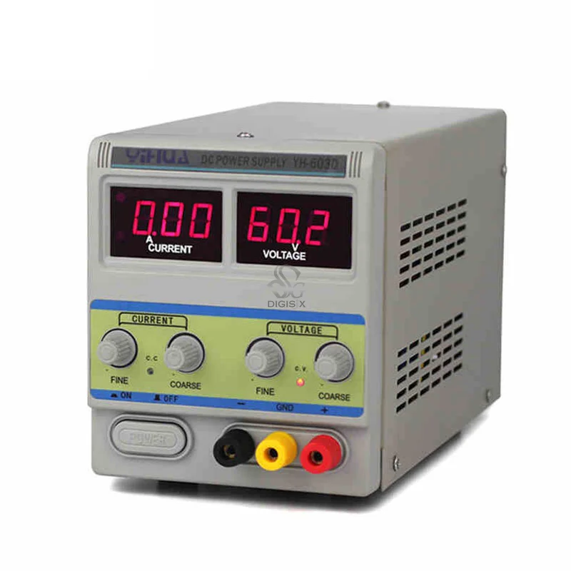 603D LCD Display DC Power Supply Voltage Regulators Stabilizers 60v 3A For PC Computer Cellphone | Инструменты