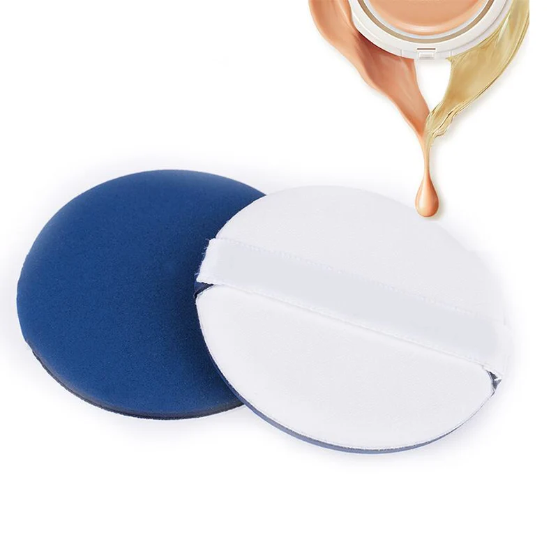 Makeup Puff Beauty Foundation Powder Cosmetic Sponge Tool Round Double-sided Non-latex Air Cushion Puff  Eponge Maquillage