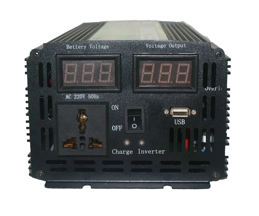 

Бесплатная доставка dc12v к ac220v инвертор 1,5 кВт автоматический переключатель инвертор пиковая мощность 3000 Вт с зарядным устройством Тайваньс...