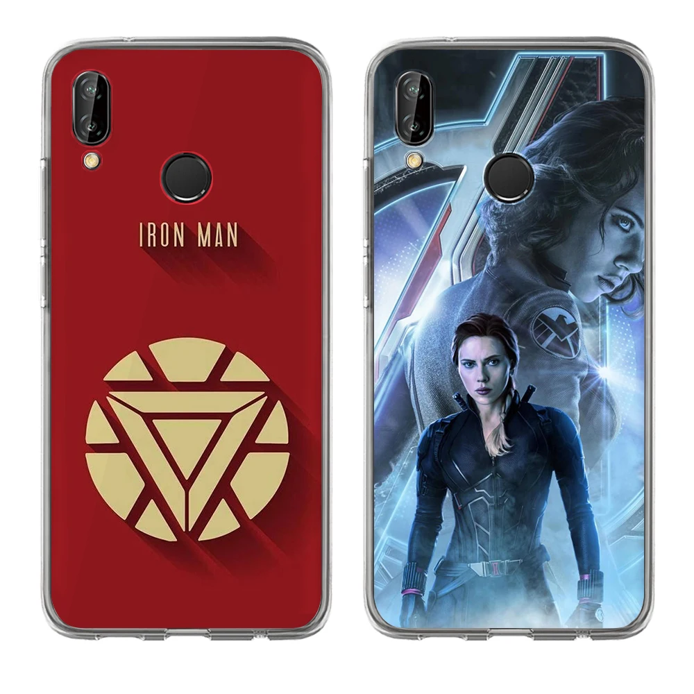 Модный чехол для телефона Huawei Nova 3 3i 2 Plus Y5 2017 Y6II Y7 PS Mate P8 P9 Miracle Hero Железный человек