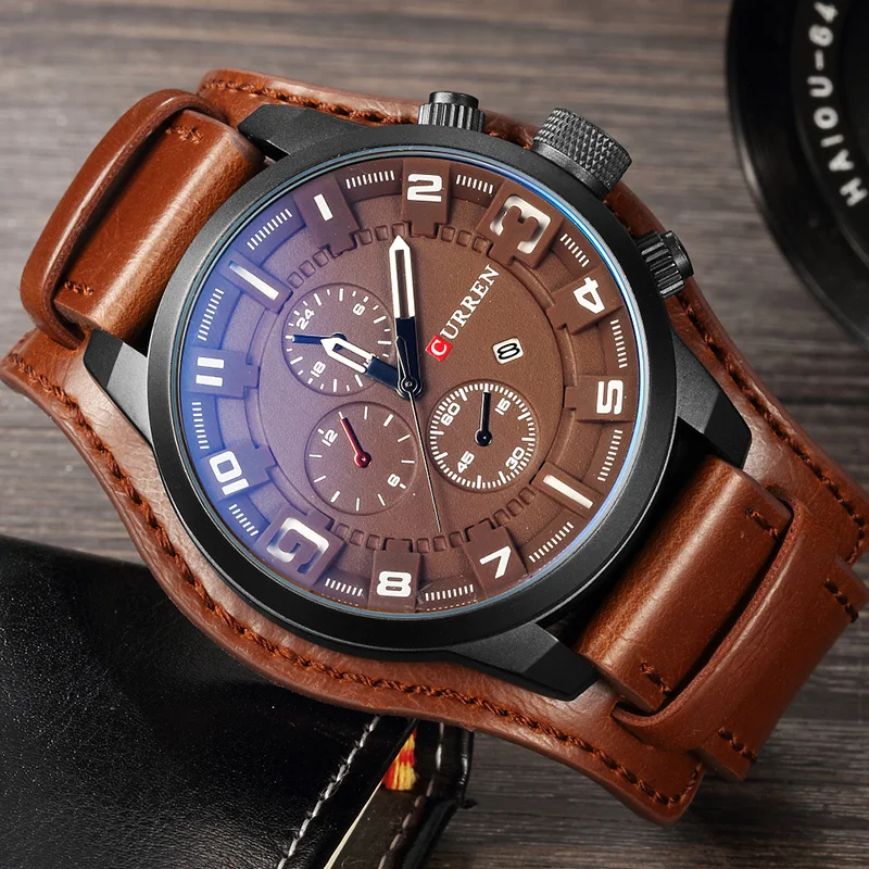 

CURREN Men Watches Men's Military Sport Watch Man Fashion Nylon Quartz Wristwatches Male Date Analog Clock Relogio Masculino