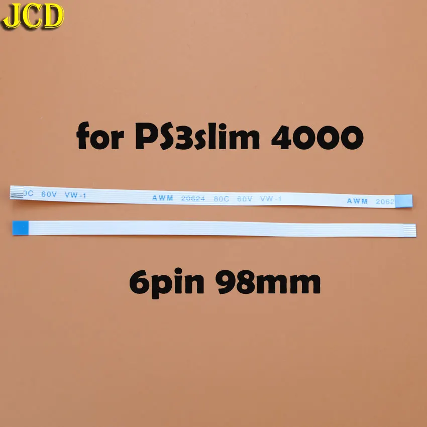 JCD 2 шт. 6pin 10pin гибкий кабель для Sony PS3 slim Controller печатная плата зарядного устройства