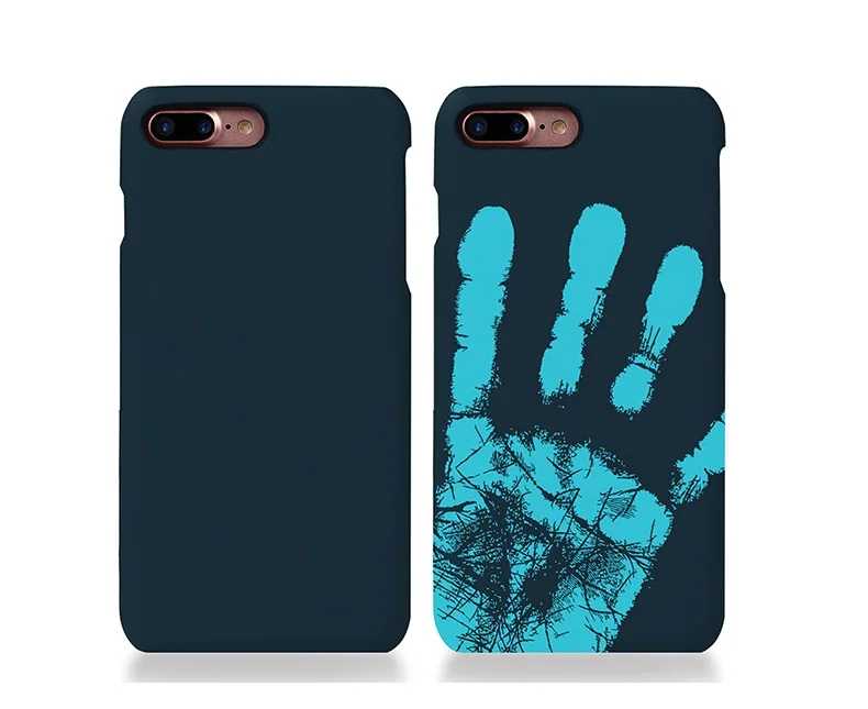 Чехол с термосенсором для iphone 11 Pro Max XS MAX XR X 8 7 6s Plus, термоиндукционный чехол для телефона Galaxy Note 10 Plus S10E