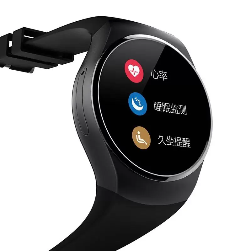 KW18 Смарт часы для мужчин с поддержкой sim карты TF Bluetooth звонков сердечного ритма