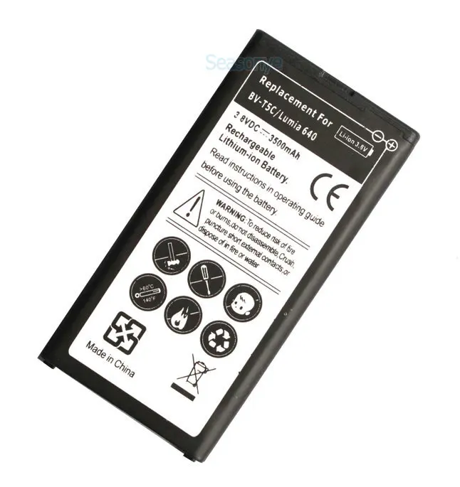 Seasonye 3x3500 мАч BV T5C сменный литий ионный аккумулятор + универсальное настенное