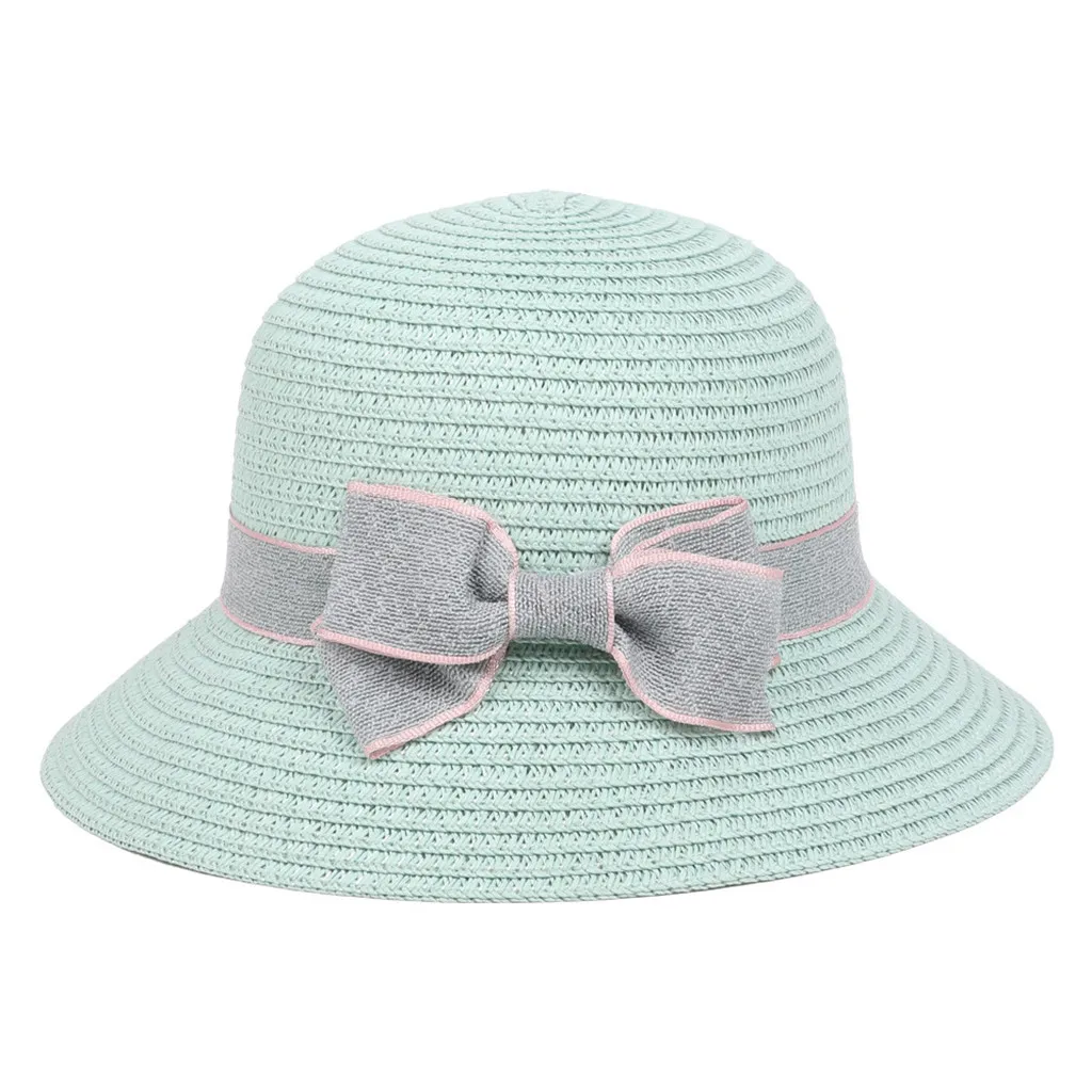 Летняя Шляпа casquette От 5 до 8 лет детей лук путешествия богемные шляпы пляжная шляпа от солнца бассейна кепки Snapback Gorra Hombre