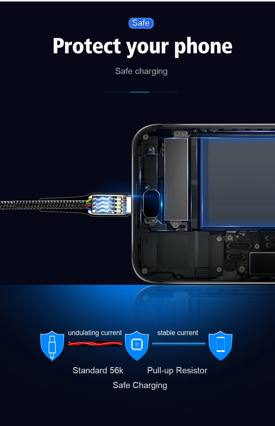 ZNP 1 м 2 м микро USB кабель Быстрая зарядка для Xiaomi Redmi Note 5 Pro Android кабель для передачи данных для мобильного телефона для samsung S7 микро зарядное устройство