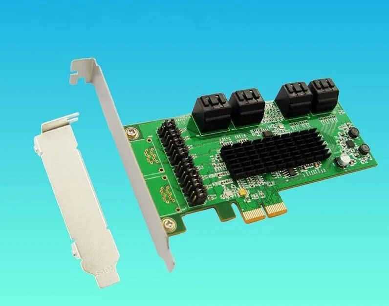 8 портов SATA 3 0 Поддержка 1 5 ГБ/3 Гб/6 Гб PCIe PCI Express карта расширения хорошее качество