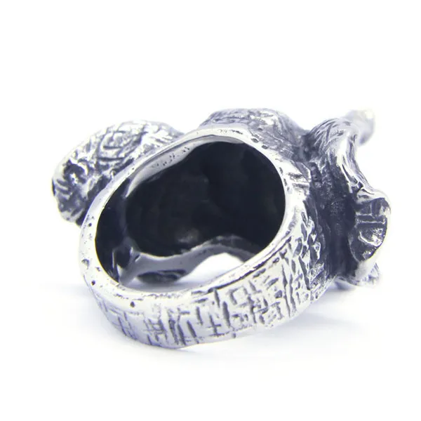 Dumbo Ring 316L Stainless Steel Women Mens Fashion Gold Cool Elephant | Украшения и аксессуары