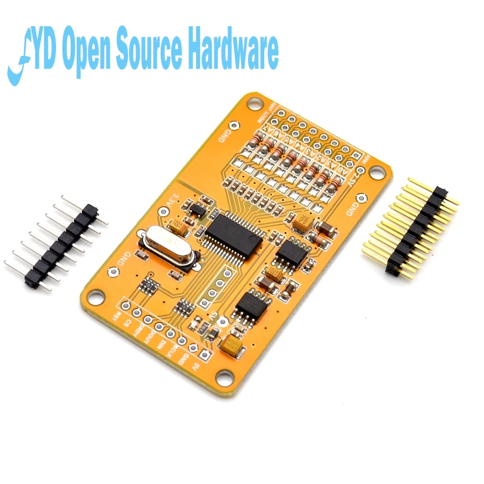 1 шт. ADS1256 24 ADC8 road AD precision ADC модуль сбора данных|module adc|ad moduleads adc |
